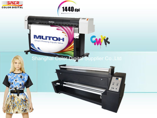 Stampante del tessuto di sublimazione di Mutoh RJ 900c di alta precisione con la testa di Epson DX5