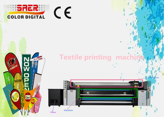 Stampatrice 1800DPI 2100mm del tessuto di Digital della carta da parati/dell'ombrello