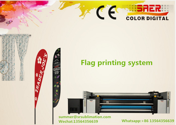 Tessuto della bandiera di CMYK Digital/macchina doppi 1800DPI di stampaggio di tessuti della tintura lenzuola