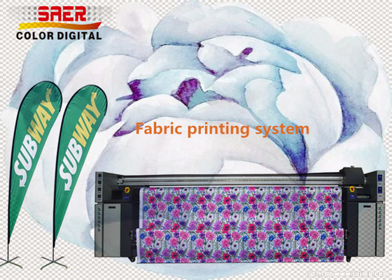 All-in-one inkjet direct to textile printing machine SAER fabbrica vendita