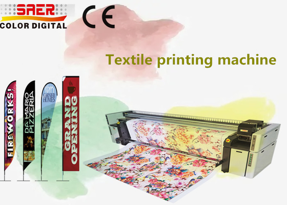 Macchina di stampa tessile a getto d'inchiostro digitale per la stampa diretta su lana di cotone polilinico