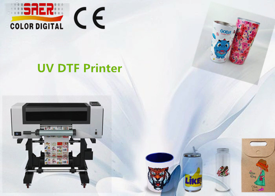 Stampante DTF UV a rotoli con pellicola PET A B per la realizzazione del logo Stampante DTF UV per l'imballaggio