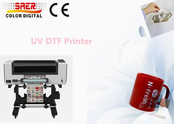Stampa DTF UV a pellicola AB completa, stampante di vernice a piatto A3 UV automatica