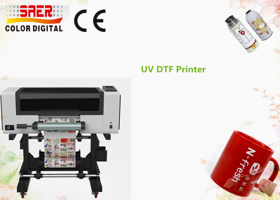 Stampante DTF UV da 30 cm con laminatore 2 in 1 Stampante DTF UV a cristallo