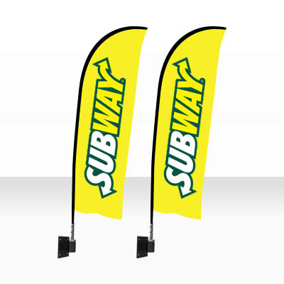 Il bianco 100% ha ricoperto il tessuto di stampa di Digital del poliestere per la fabbricazione bandiera dell'insegna/della bandiera