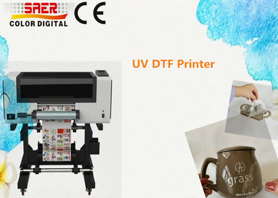Macchina per la produzione di adesivi UV DTF adesivo a cristallo da 30 cm stampante UV con software ONYX