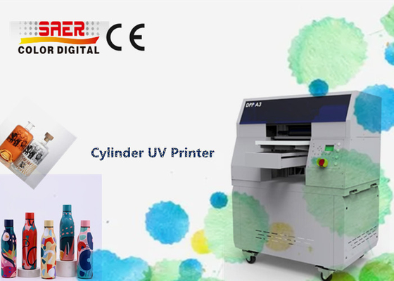 Stampa UV a cilindro SAER automatica di fabbrica / Stampa UV rotativa 360