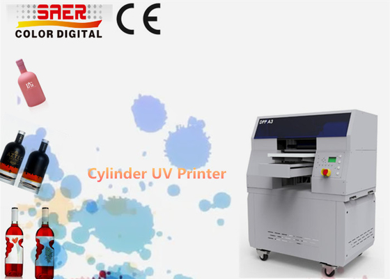 Stampa UV ad alta velocità rotativa 360 rotonde Stampa cilindrica UV per bottiglie, tazze, bevande, lattine