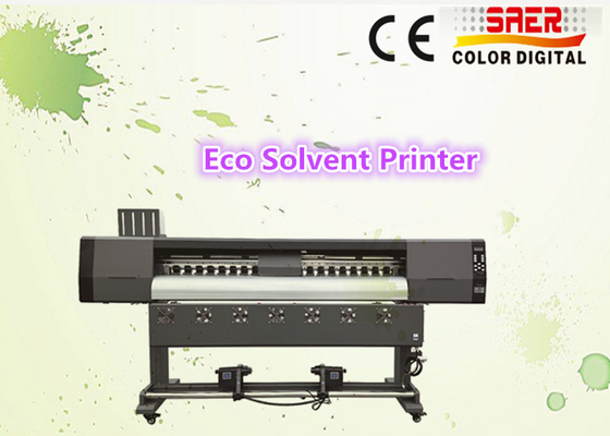 Stampante ad alta risoluzione con solvente ecologico / plotter per pubblicità di adesivi in vinile