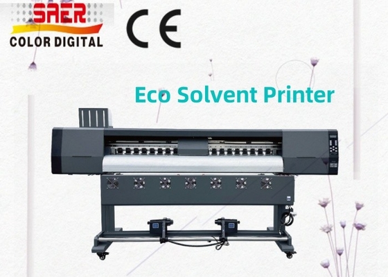 SAER Eco Solvent Printer 1.8m Alta risoluzione Print Head Eco Solvent Plotter