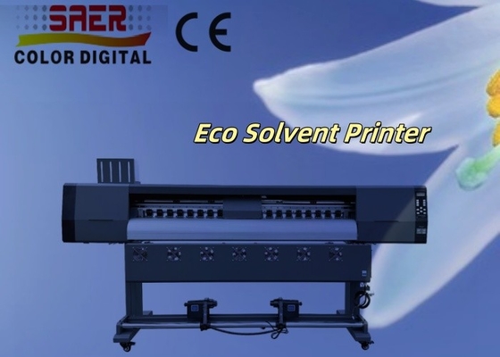 Adesivo per auto ad ampio formato per pubblicità esterna e per bandiere interne Macchina per solventi ecologici