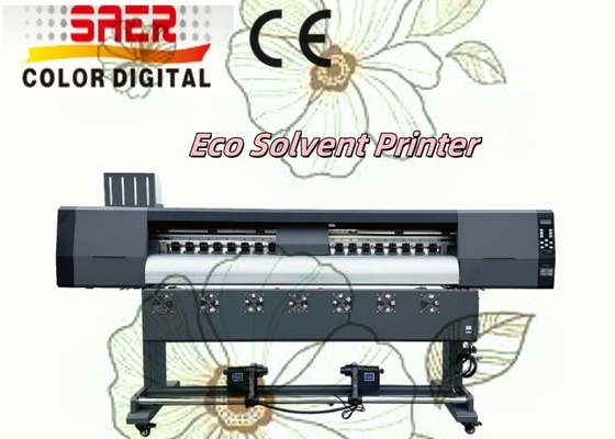 Macchina per la stampa di adesivi in vinile Eco Solvent Plotter e etichetta a getto d'inchiostro digitale Eco Solvent Printer