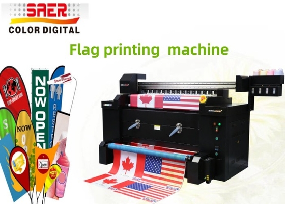Stampa digitale Piccole dimensioni Stampa banner Bandiere / 1,2m Sistema di stampa bandiera
