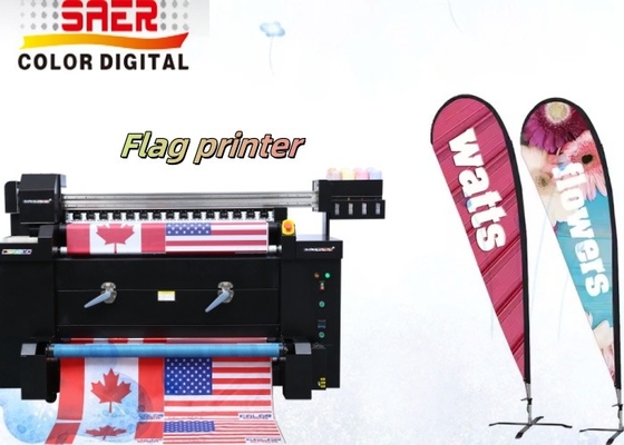 1.2M I3200 Teste Sublimazione Dye Stampa diretta Digital Textile Flag Printer Machine