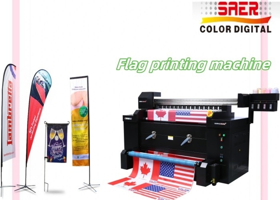 1.2M I3200 Teste Sublimazione Dye Stampa diretta Digital Textile Flag Printer Machine
