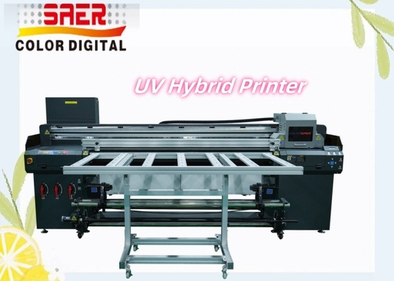 Stampa UV ibrida a piano e rotolo a rotolo con alta risoluzione