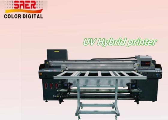 1Stampa UV ibrida da 0,8 m con testa di stampa ad alta risoluzione