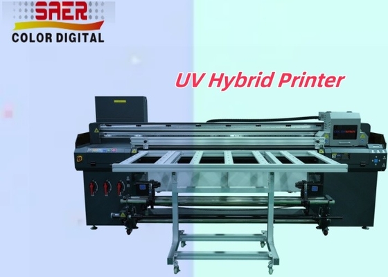 Stampa UV ibrida da rotolato a rotolato e a piatta striscia