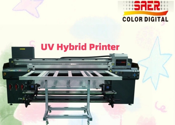 Stampa UV ibrida 2 in 1 per ceramica / vetro / legno