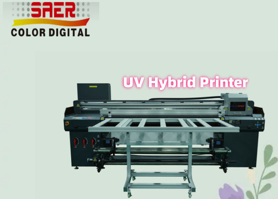 Stampa UV ibrida 2 in 1 per ceramica / vetro / legno