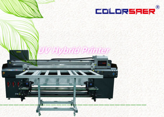6 piedi di piattaforma e roll to roll stampante ibrida UV poster banner adesivo film di soffitto plotter di grande formato