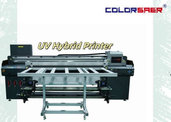 6 piedi Digital UV Plotter Flatbed & Roll To Roll UV Hybrid con software Maintop o ONYX