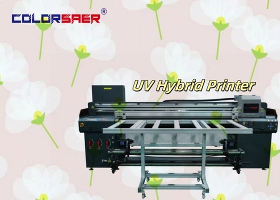 Digital 180cm nuovo design UV plotter Roll to roll e Flatbed UV Hybrid Printer