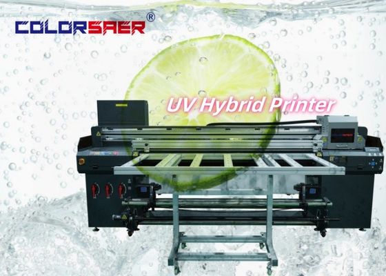 Vendita di fabbrica Imprentatrice a getto d'inchiostro UV digitale automatica a piattaforma piatta e rotolo a rotolo Imprenta ibrida UV