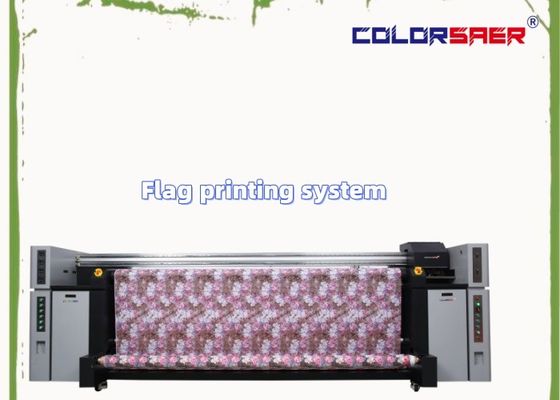 Plotter digitale per tessuti con 8 testine di stampa I3200-A1, larghezza di stampa 3,2 m, per stampa su poliestere e cotone
