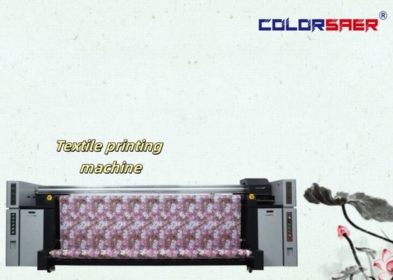 Stampante digitale per tessuti 3.2m Direct To Fabric per stampa su cotone e poliestere