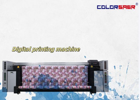 Sistema di stampa tessile all-in-one ad alta velocità con 8 testine di stampa i3200 digitali per tessuti