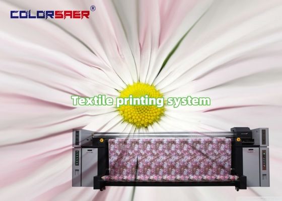 Sistema di stampa tessile digitale 380V con plotter a inchiostro a sublimazione