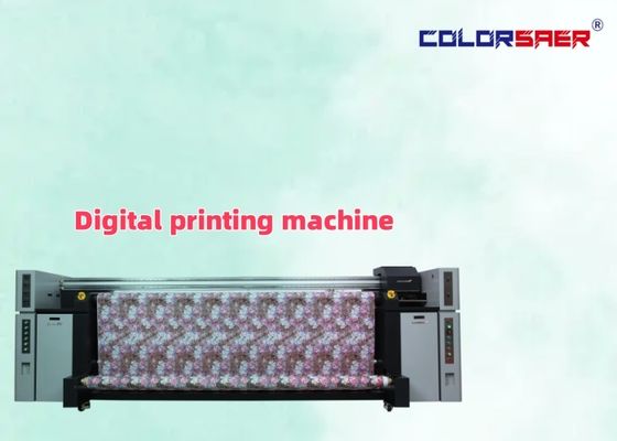 Stampante a sublimazione automatica di nuova generazione per stampa tessile ad alta precisione da 3,2 metri con 8 testine di stampa