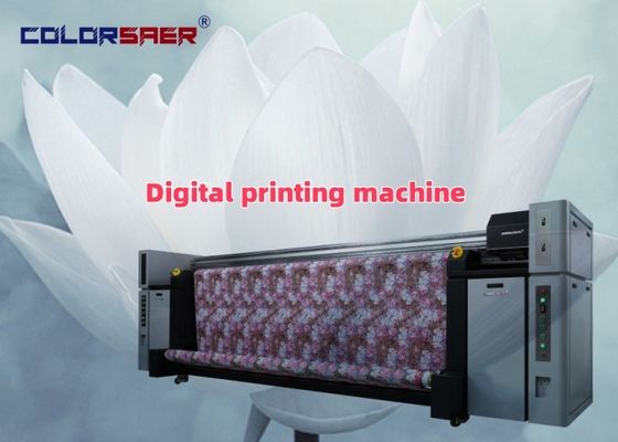 Macchina da stampa tessuti a sublimazione con 8 testine, stampante digitale a sublimazione inkjet ad alta velocità