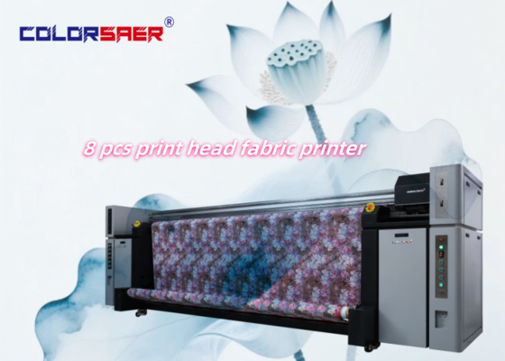 Stampante digitale a getto d'inchiostro automatica da 3200 mm per grande formato, risoluzione 2400 dpi, condizioni pari al nuovo