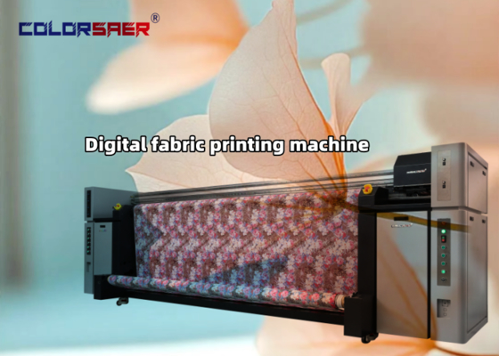 Stampante digitale per tessuti da 3,2 m con riscaldatore - Inchiostro a sublimazione CMYK