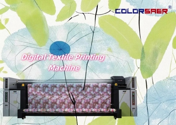 Epson Head Digital Fabric Printer Larghezza 3,2m Sublimazione CMYK