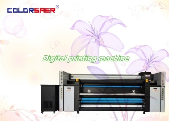 Stampante a colori SAER per grandi formati  Macchine per la stampa digitale su tessuto a sublimazione