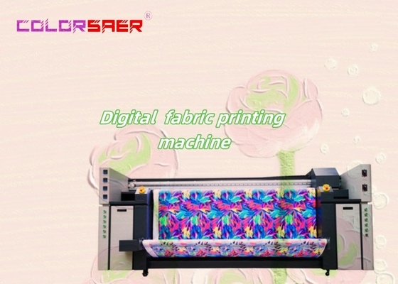 Colore SAER 4pcs Teste I3200 Inkjet Plotter Digital Sublimation Printing Machine per tessuti e tessuti