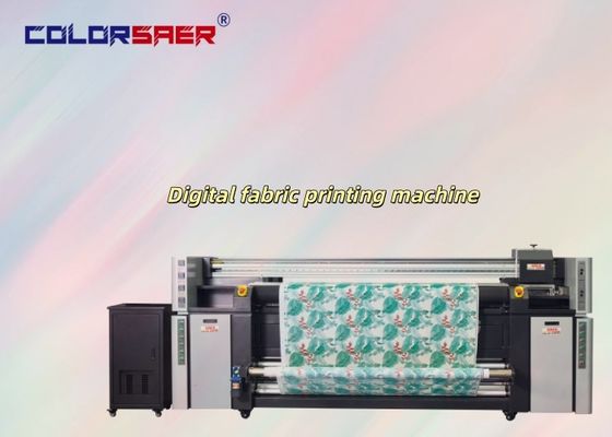 Stampante digitale tessile ad alta risoluzione Direct to Fabric con plotter all-in-one con riscaldatore per tessuti in cotone e poliestere