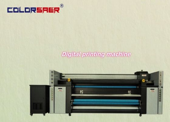 Stampante digitale tessile ad alta risoluzione Direct to Fabric con plotter all-in-one con riscaldatore per tessuti in cotone e poliestere