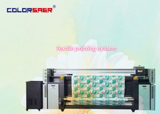 Sistema di stampa tessile ad alto DPI a grande formato a rotoli 4pcs i3200 testa di stampa con prezzo competitivo