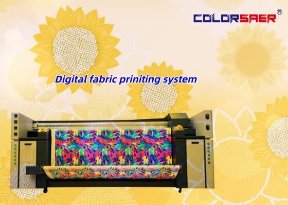 Prezzo competitivo 2m o 3.2m personalizzabile Stampante tessile a bobina larga 4 o 8 testine