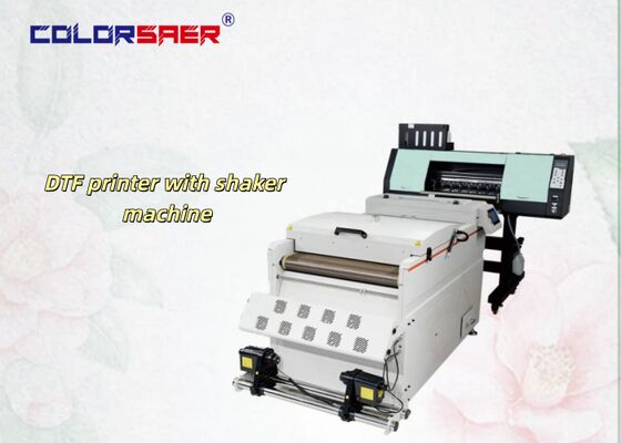 DTF ad alta velocità con Shaker Powder All-in-one Machine DTF Inkjet Printer Pet Film