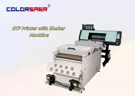 Stampa digitale T-shirt tessile DTF a set completo Impresa diretta con scossa per larghezza di 24 pollici