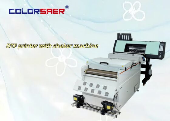 Macchina di stampa DTF a grande formato diretta a pellicola con polverizzatore 60 cm per indumenti e magliette DTF Ink