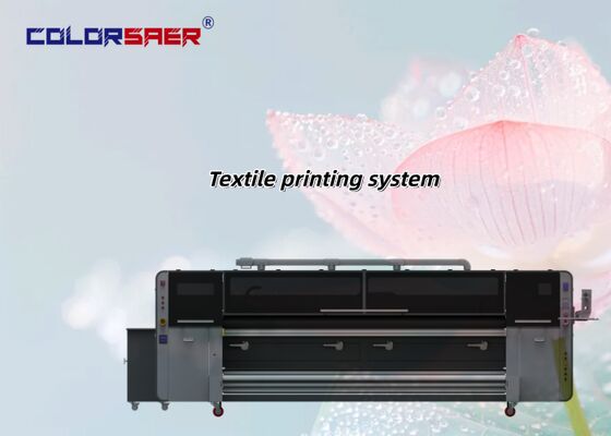 Stampa automatica completa KJ4B-QL, con teste di stampa, sistema di stampa tessile roll-to-roll