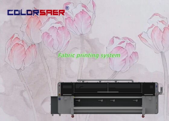 Stampa di tessuto a nuova tecnologia a getto d'inchiostro con inchiostro a pigmento e sublimazione