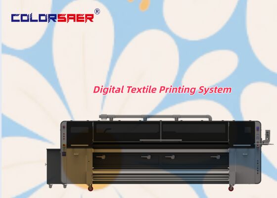 Hot Sale 126inch Industrial KJ4B-QL Head Printing High Resolution Fabric Plotter Dye Polyester Sublimation Printer