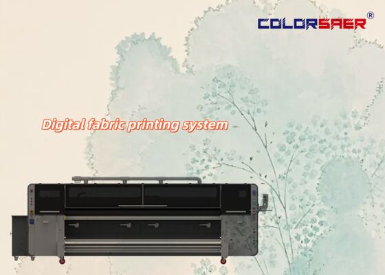 Digital 4pc & 8pcs i3200 print head Textile Printing System With Pigment Or Cotton Fabric